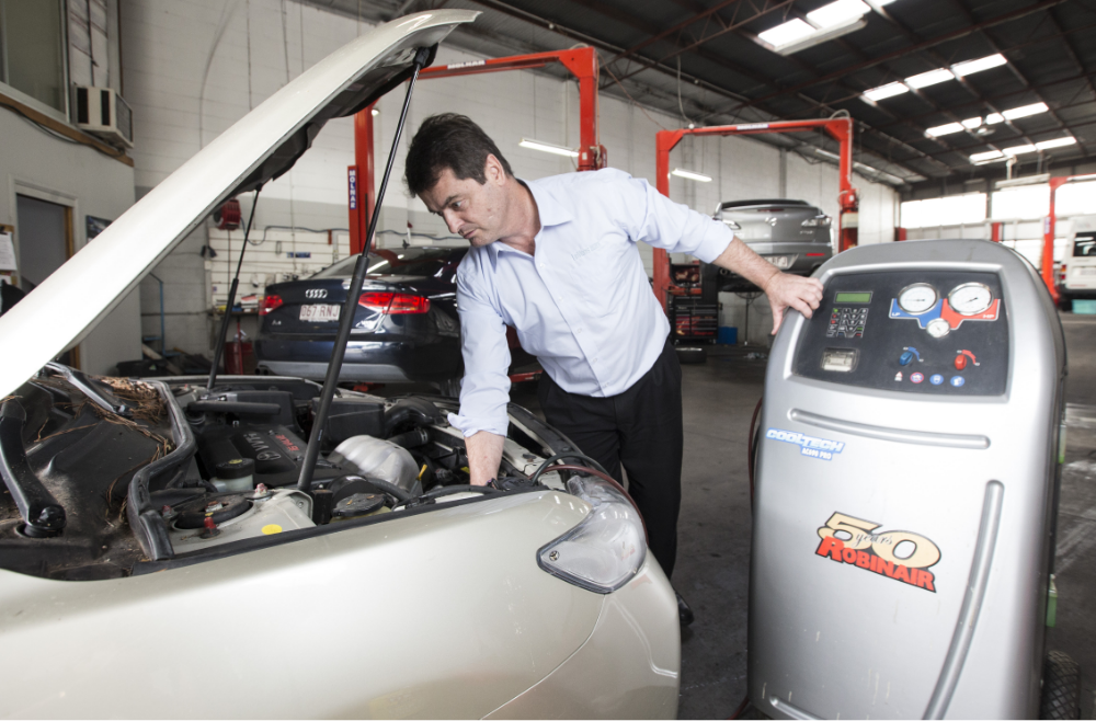 air conditioning regas